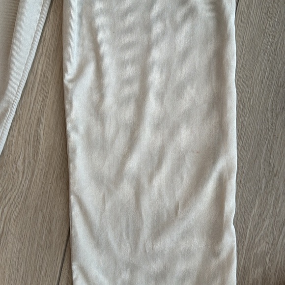 Nasty Gal Corduroy Tan Wide Leg Overalls - Picture 9 of 9